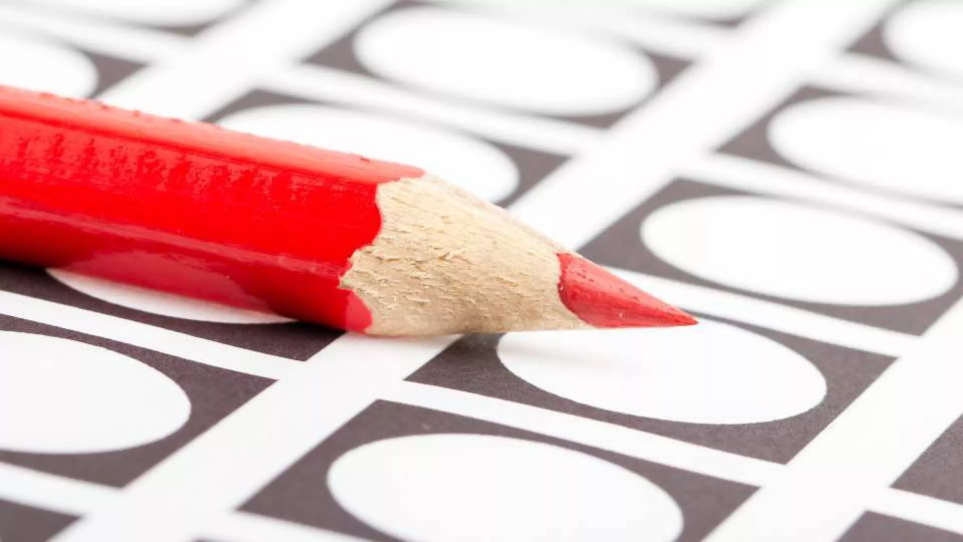 Rood potlood stemmen